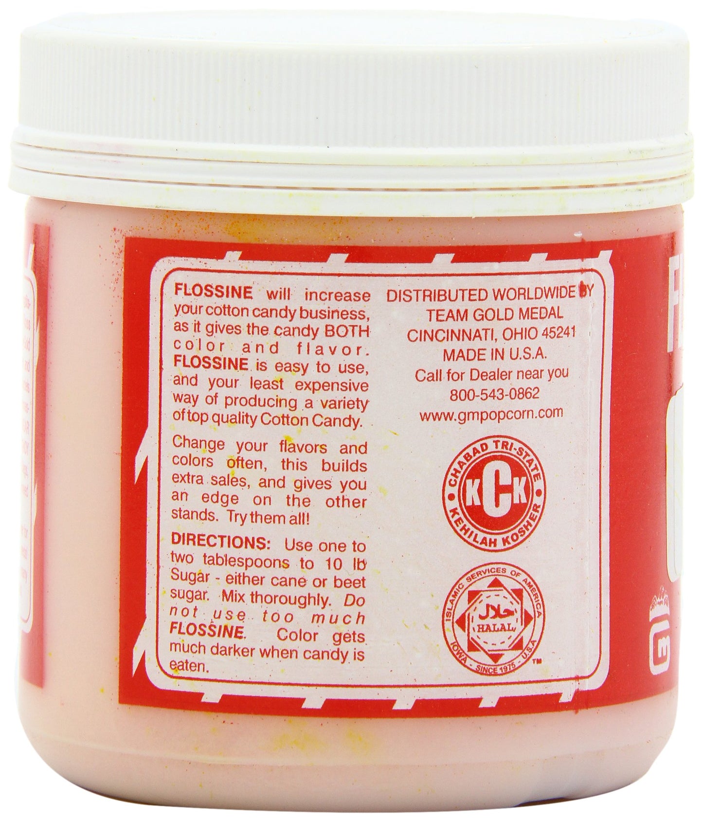 Gold Medal Flossine Can, Banana Flavor, 1 Pound, Model SYNCHKG027429