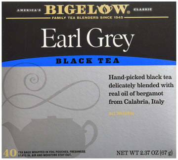 Bigelow Earl Grey Tea, 40 Ct