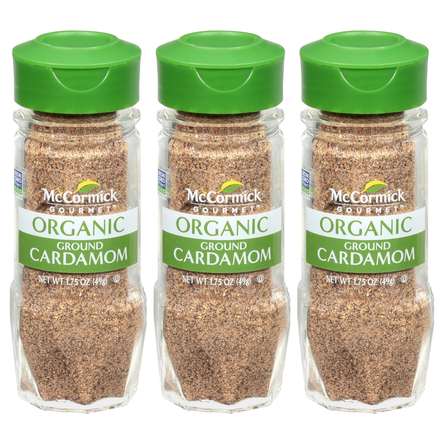 McCormick Gourmet Organic Ground Cardamom, 1.75 oz (Pack of 3)
