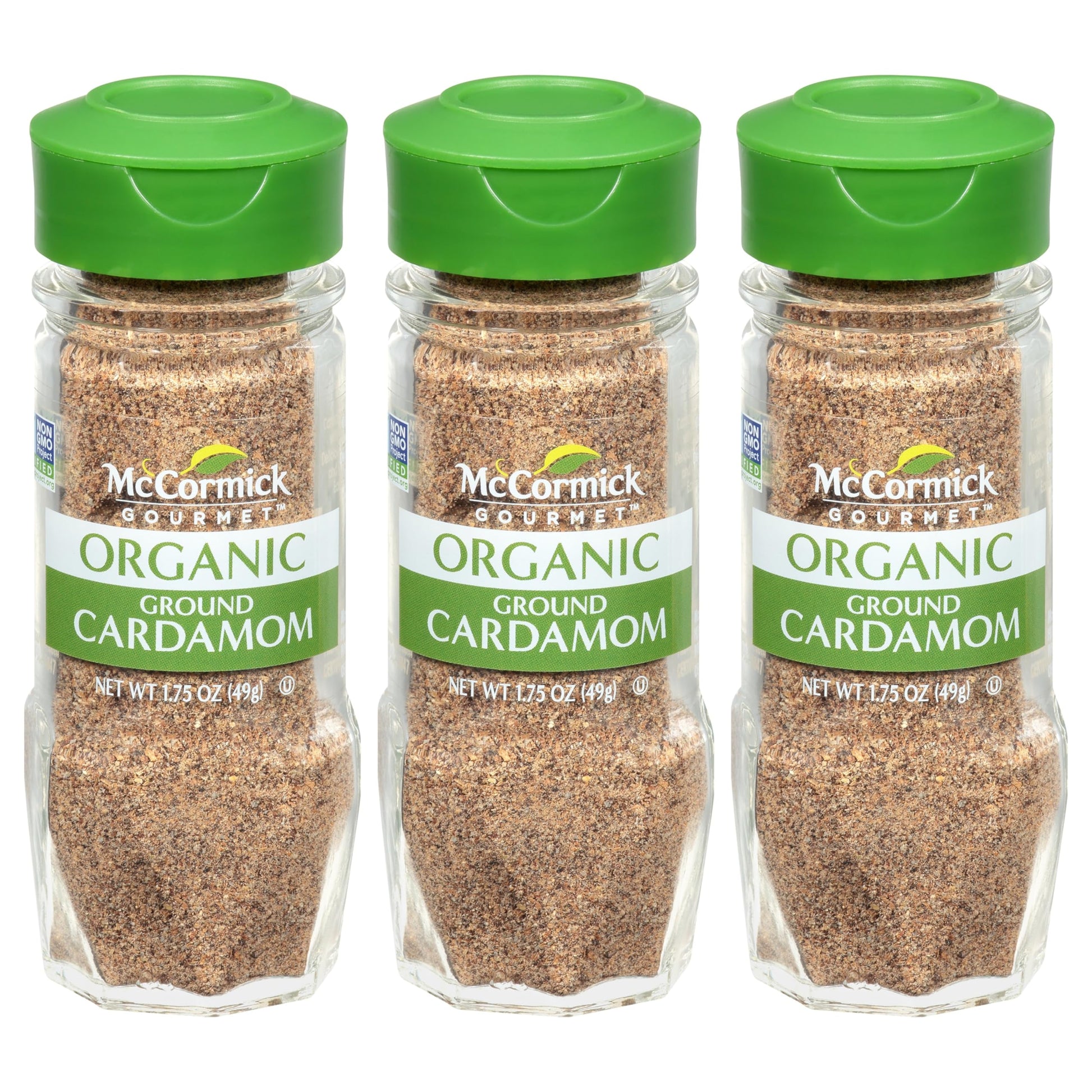 McCormick Gourmet Organic Ground Cardamom, 1.75 oz (Pack of 3)