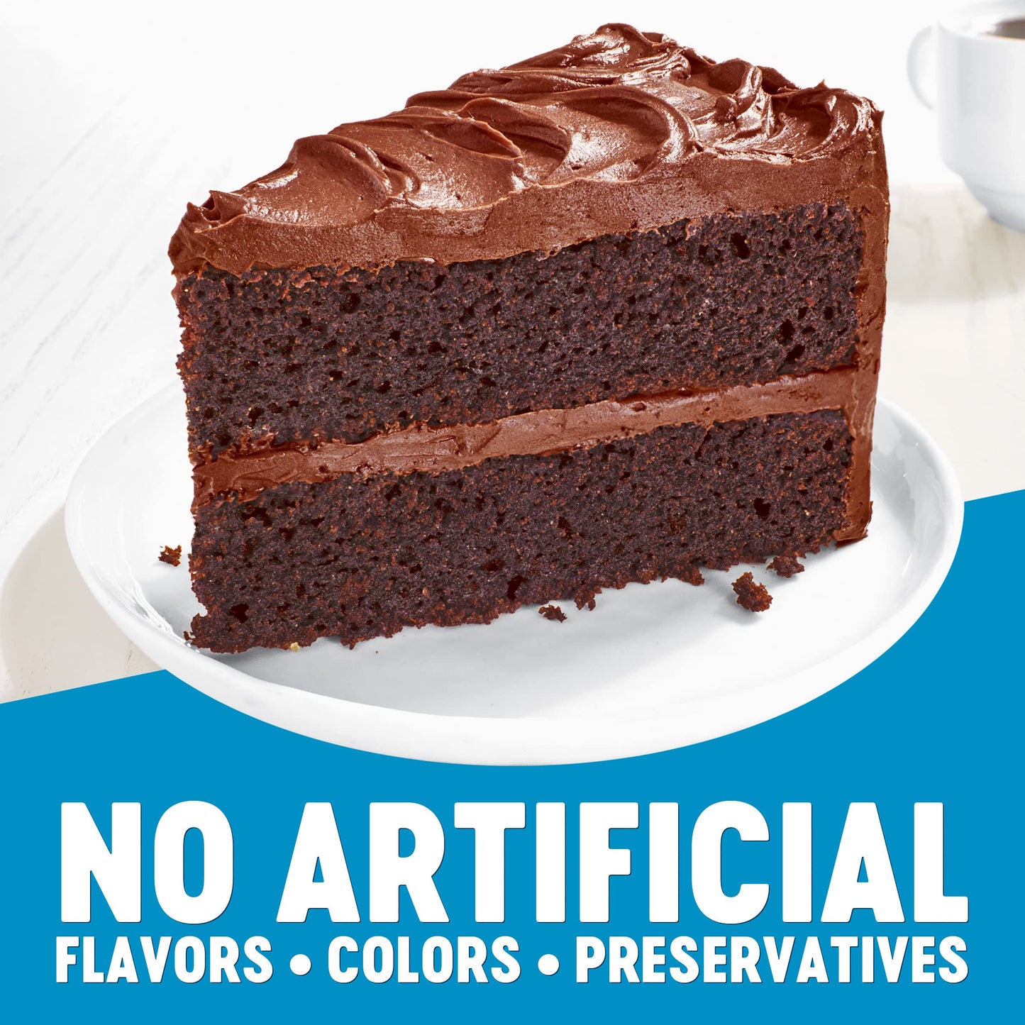 Krusteaz Gluten Free Chocolate Cake Mix, No Artificial Flavors, Colors, Or Preservatives, 18 Ounce (Pack Of 1)