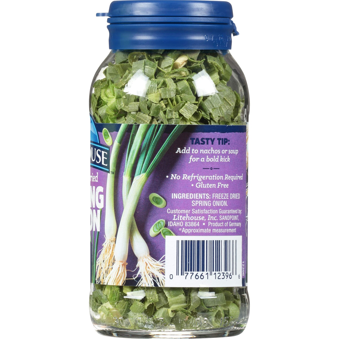 Litehouse Freeze Dried Spring Onion - Substitute For Fresh Spring Onion, Jar Equal To 1 Spring Onion Fresh Bunch, Organic, Sprin