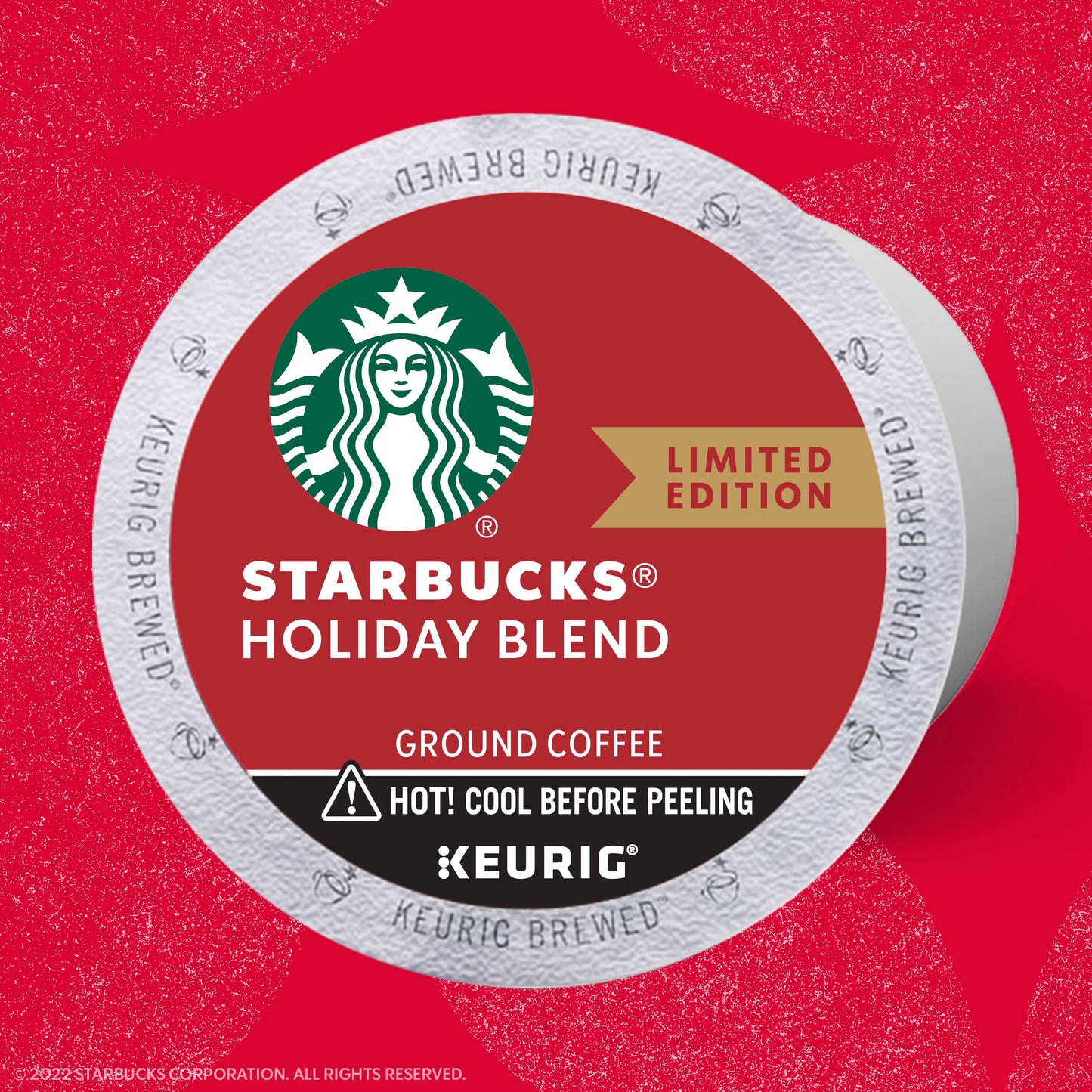 Starbucks Holiday Blend K-Cups Coffee (Holiday Blend, 10 Count (Pack Of 2))