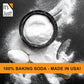It's Just - Baking Soda, 100% Pure Sodium Bicarbonate, Food Grade, Non-GMO, Made in USA, Cooking, Baking, Aluminum Free (3.5 Pou