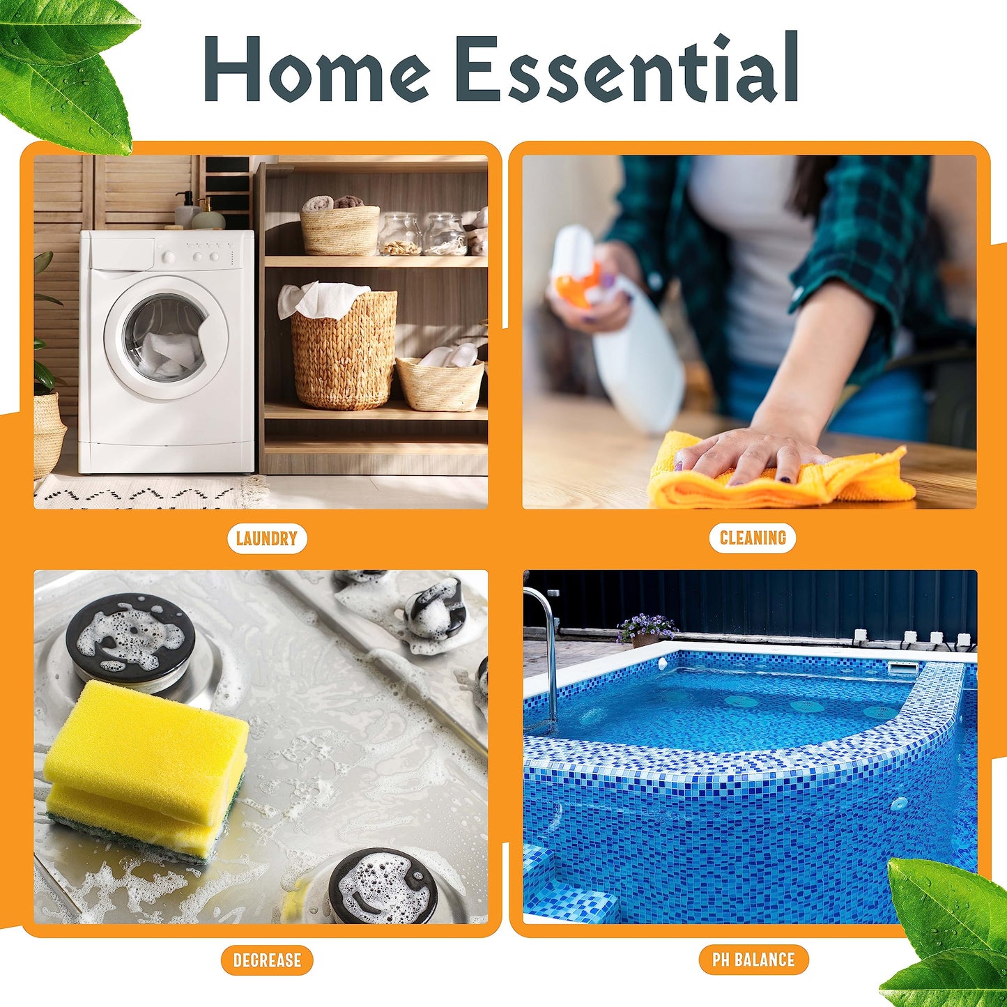 ONE IN A MILL Citric Acid Food Grade Flavor Enhancer - 5LB for Cooking, Baking, Canning, DIY Skincare, and Cleaning