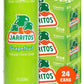 Jarritos - Mexican Soda Soft Drinks  Gfruit (12 oz  355ml) 8 Cans (3 Boxes of 8) - Real Cane Sugar - 0g Fat - Made in Mexico - Natural Flavor Soda Pop - Party & BBQ Beverages