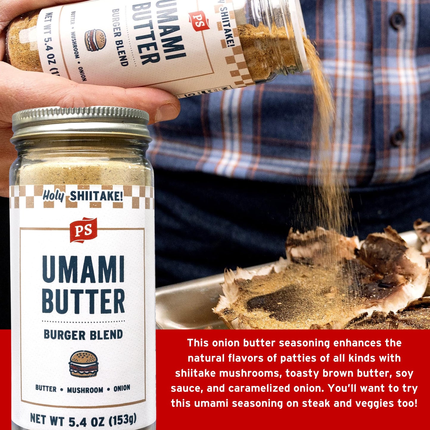 Ps Seasoning Burger Box - The Works, Backyard, Umami Butter, Bacon Bleu - Burger Seasoning And Bbq Rub - Smash Burger And Steak