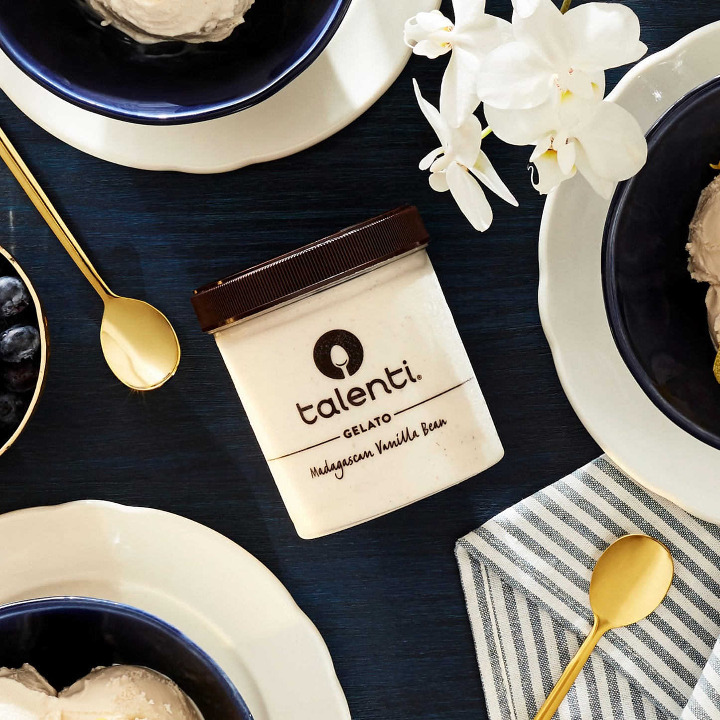 Talenti Gelato For a Delicious Frozen Dessert Madagascan Vanilla Bean Made with Ingredients 1 pint