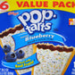 Pop-Tarts Frosted Blueberry Toaster Pastries (1 Pack) 29.3 OZ