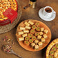 Zalatimo Sweets Since 1860, 100% All Natural Assorted Baklava, Slightly Sweet Baklava In Round Metal Gift Tin, No Preservatives,
