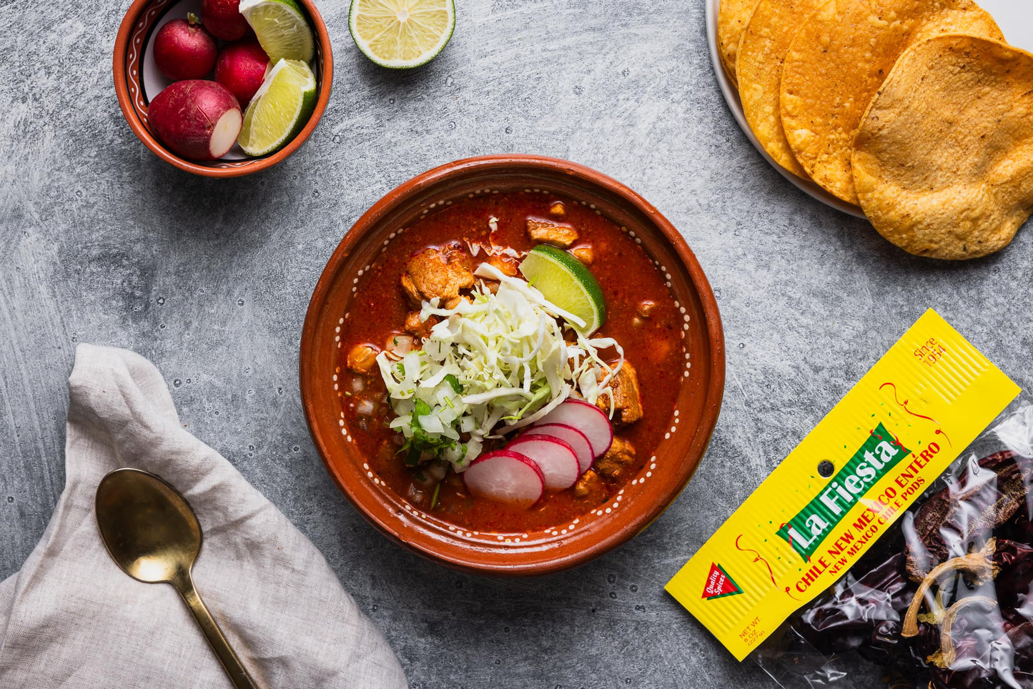 La Fiesta New Mexico Dried Whole Chile Pods, 12 Oz Bag - Mild, Earthy Flavor For Sauces, Enchiladas, And Tamales - Authentic Fla