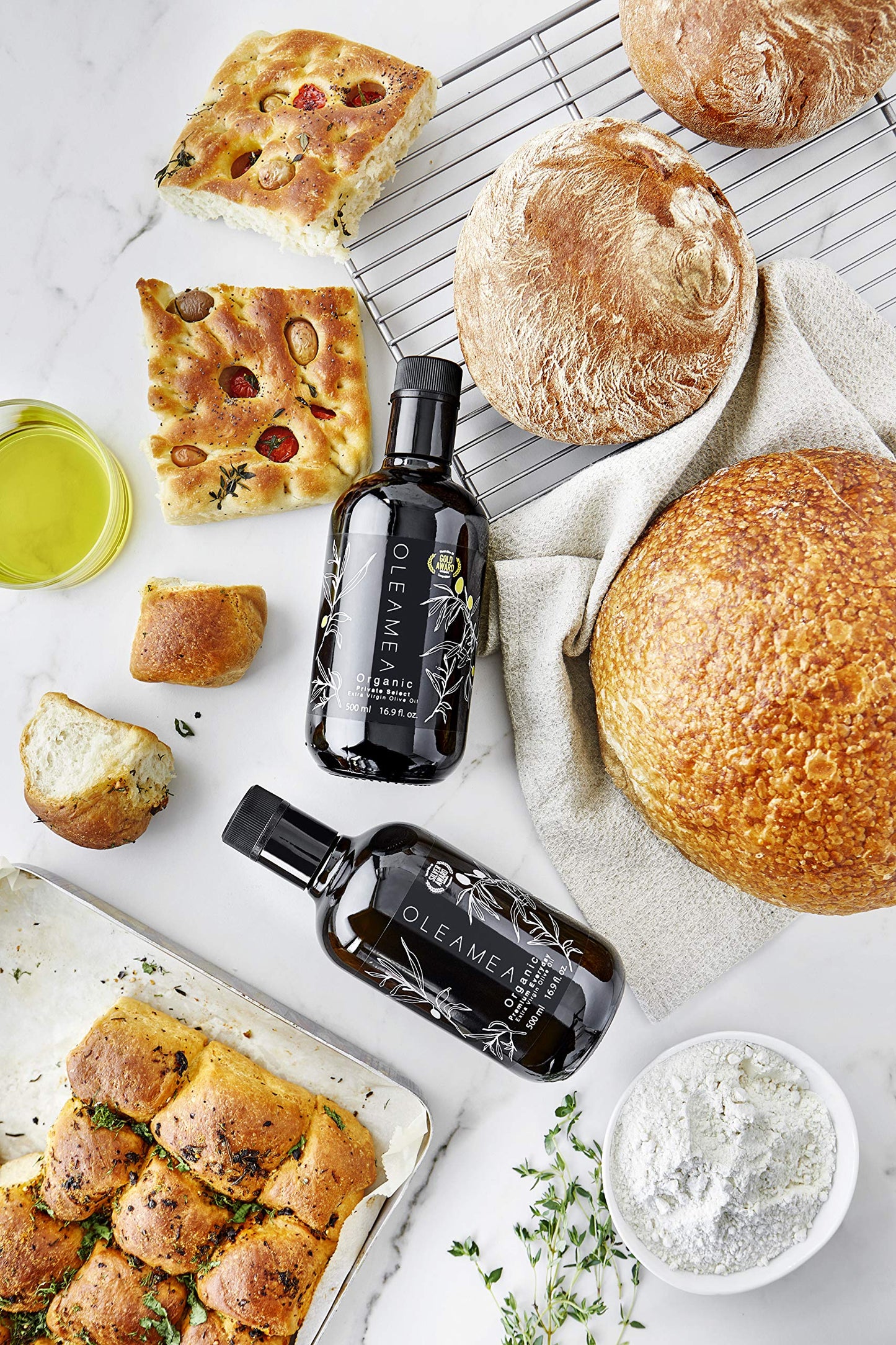 Oleamea Private Select | Organic Olive Oil Extra Virgin | 2023 Harvest | Award Winning | Early Harvest, Cold Pressed, Medium Int