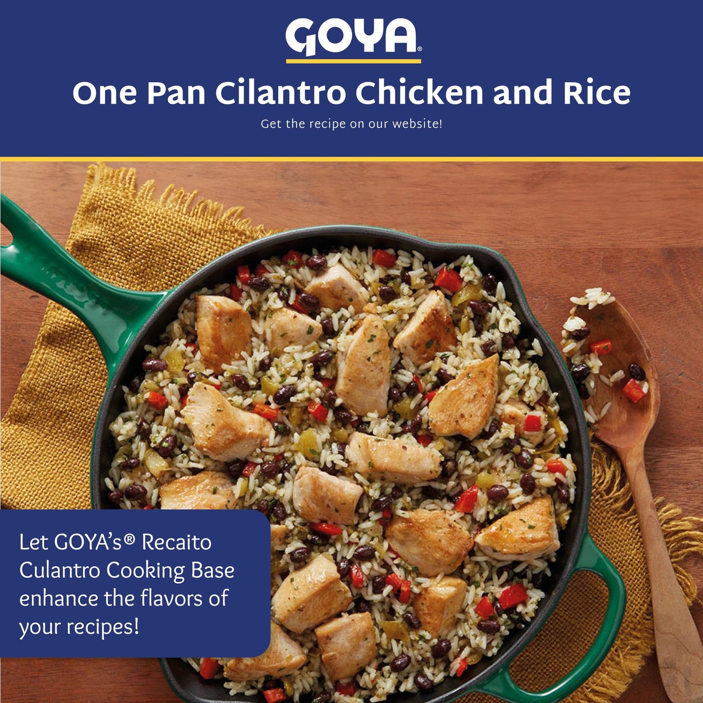 Goya Recaito Culantro Cooking Base 12oz (Pack of 02)