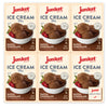 Junket Chocolate Ice Cream Mix, 4 oz Box (Pack of 6) - Makes 6 Quarts of Homemade Ice Cream, Just Add Milk and Cream
