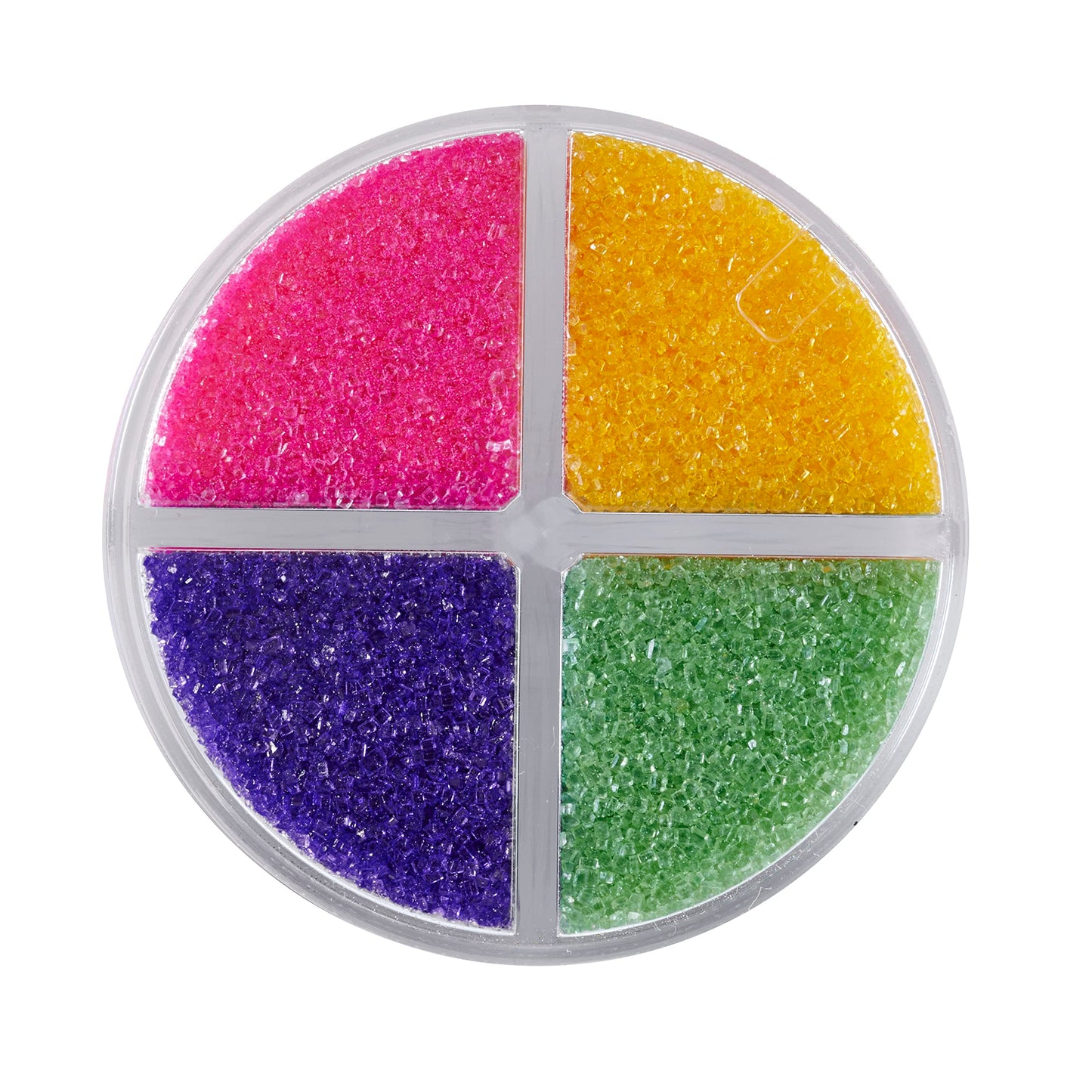 Wilton Bright 4-Color Sugar Sprinkles & Black Sugar Pearls Decorating Bundle, 4.4 oz & 4.8 oz