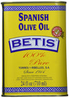 Betis Pure Olive Oil 24oz in Can, Organic Refined Spanish Aceite de Oliva Puro, Fruity Flavor, Gluten Free, All Natural, Ideal f