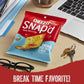 Cheez-It Snapd Cheese  er Chips, Cheddar Sour Cream & Onion, 21.6oz Case (6 Pouches), Lunch Snacks