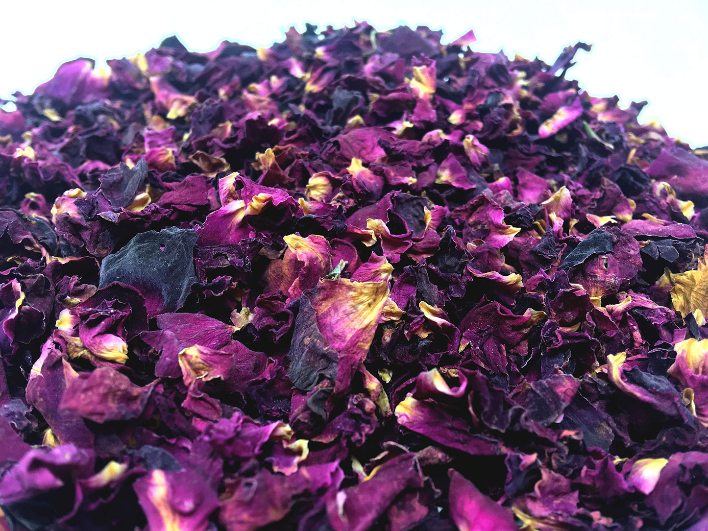 Naturegrail Red Rose Petals - Edible Dried Flower Petals for Tea & Decoration - 0.35oz