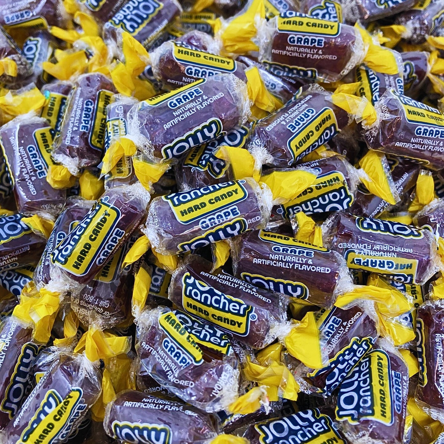 Jolly Ranchers Hard Candy 3lbs- All Grape Individually Wrapped Delicious Fresh Candy, 48Oz (Packaging Might Vary)