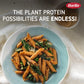 Barilla Chickpea Penne Pasta, 8.8 oz (Pack of 10) - Vegan, Gluten Free, Non GMO & Kosher - Made with Plant Based Protein