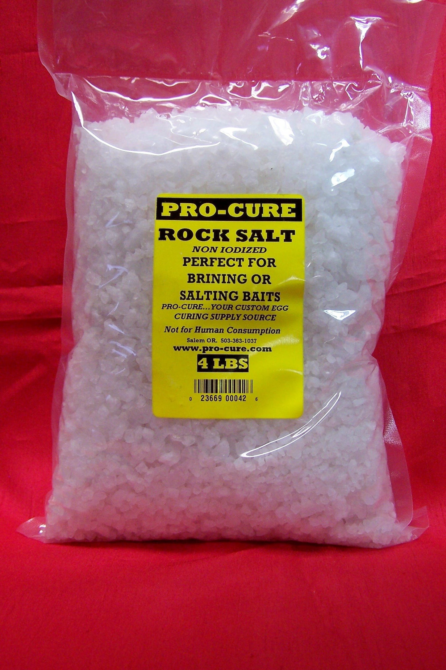 Pro-Cure Rock Salt Bulk In Poly Bag 4 Lb
