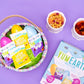 Yumearth Easter Egg Hunt Kit - 12 Eggs With Individually Wrapped Candy Snack Packs - Organic Gummy Fruits & Jelly Beans In Sprin
