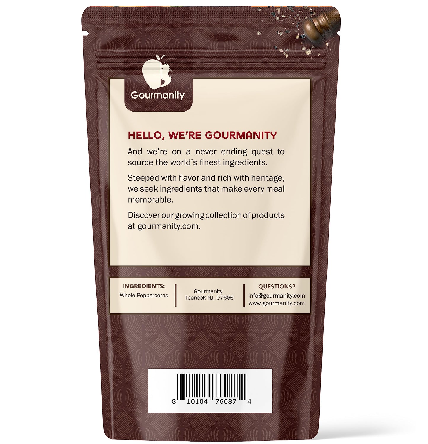 Gourmanity 1Lb Coarse Black Pepper Butcher'S Cut 12 Mesh Black Pepper, Coarse Ground Black Pepper, Bulk Ground Black Pepper, Cra