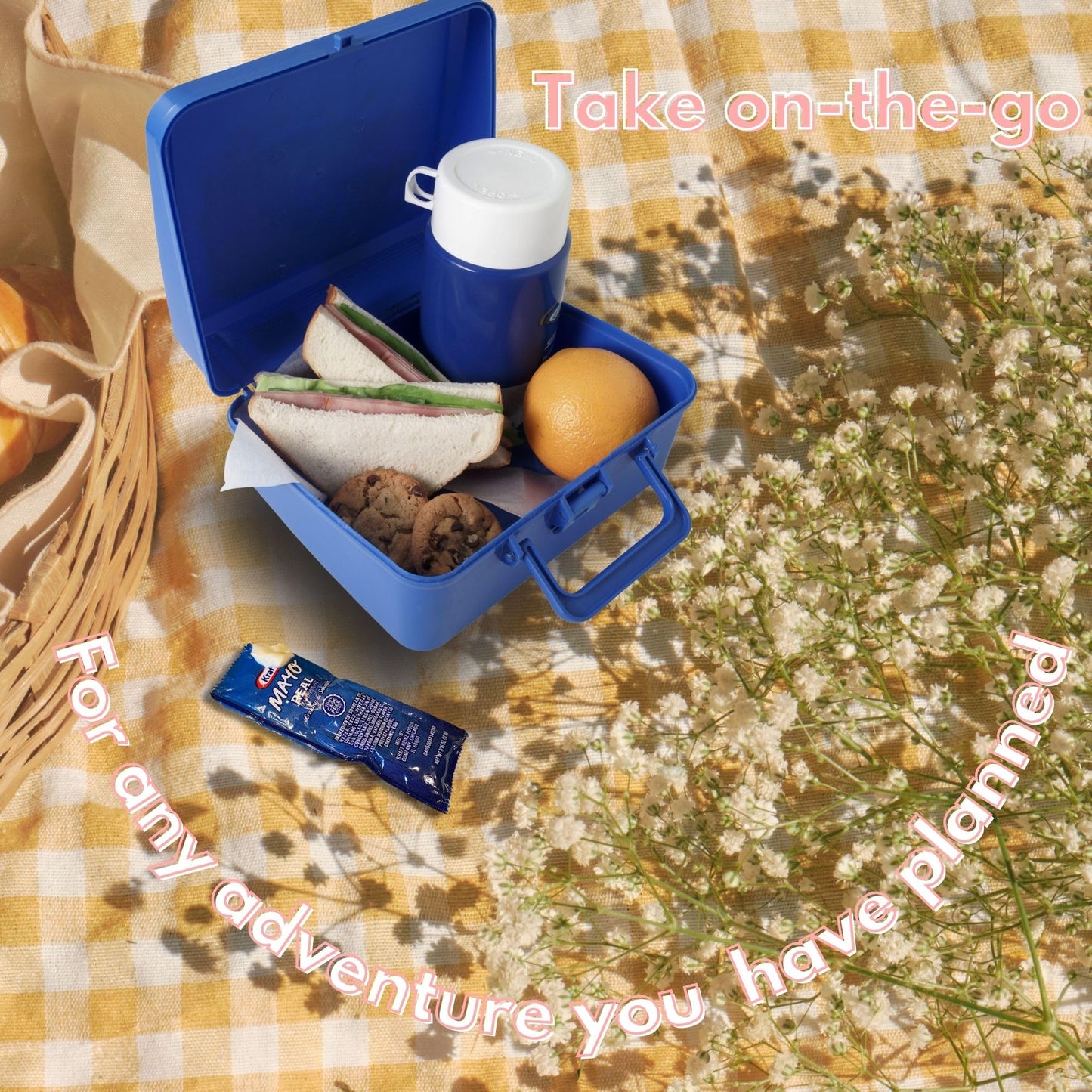 CMC Products Mayo Packets Gift Set – 25 Count (12g each) with Spreader in Resealable Bag, Brown Polyethylene