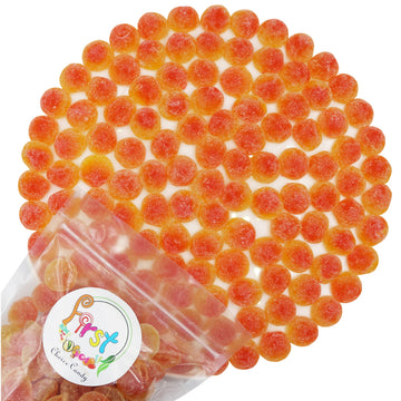 FirstChoiceCandy Gummy Fruit Candy (Peach, 5 Pound (Pack of 1))