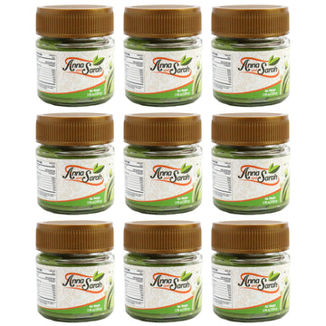Pistachio Butter Spreadable Cream With Kataifi (Kadayif) Set 7.75 Oz (220 Gr)  9 Pack  Ready For Filling  In Glass Jar  Rich & Nutty Cream Spread For Dubai Chocolate Bars  Halal
