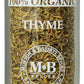 Morton & Bassett Organic Thyme, 0.6 Ounce, Pack of 3, Model 617951