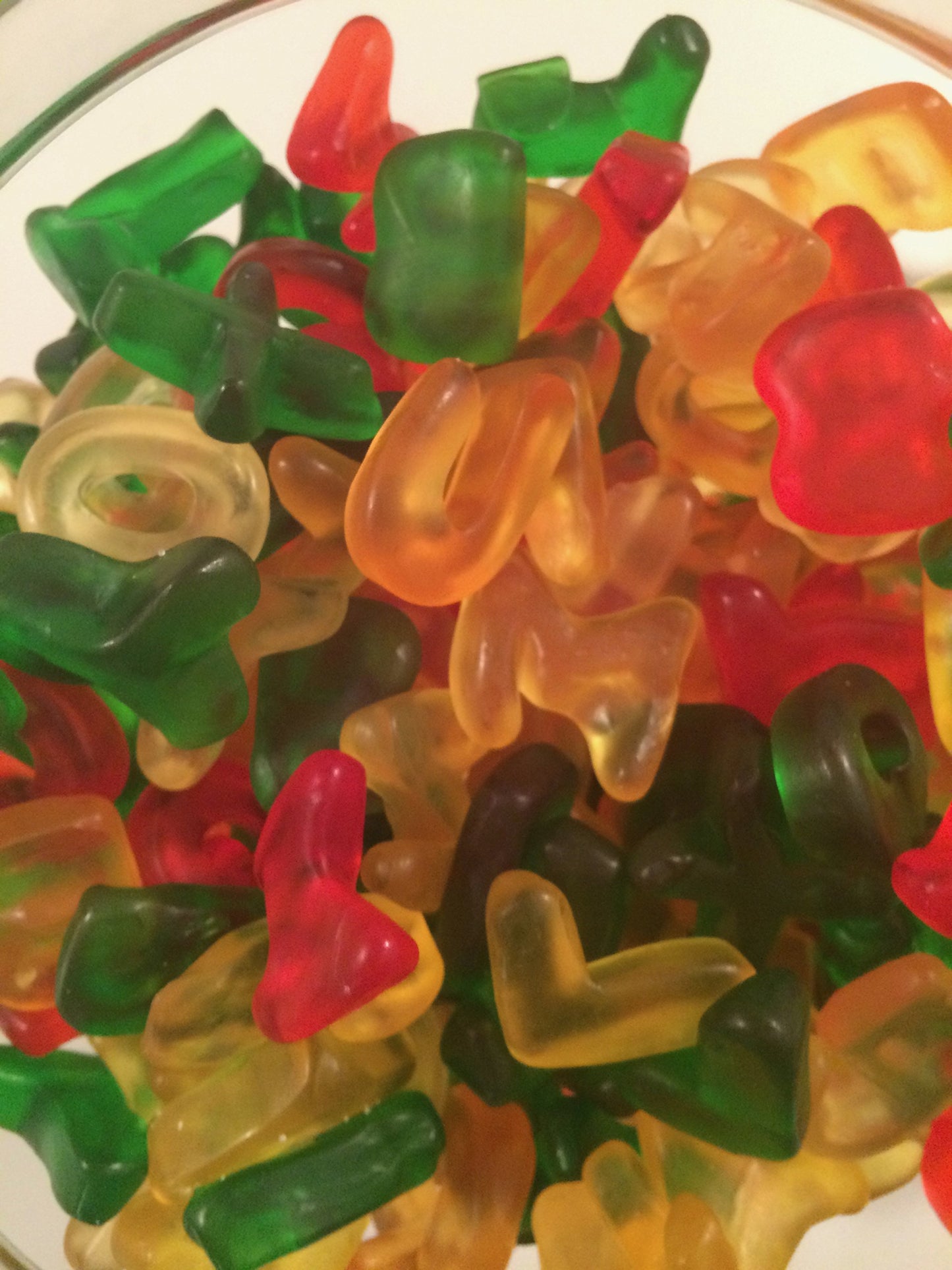Haribo Gummi Candy, Alphabet Letters, 5 Oz. Bag (Pack Of 12)