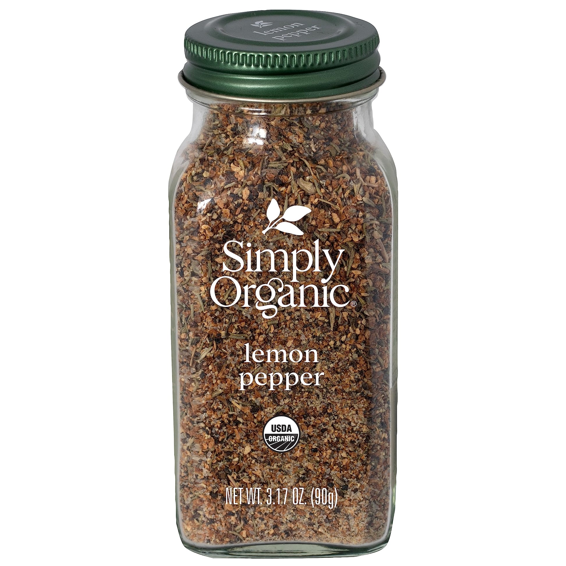 Simply Organic Lemon Pepper, Certified Organic | 3.17 oz | Pack of 12