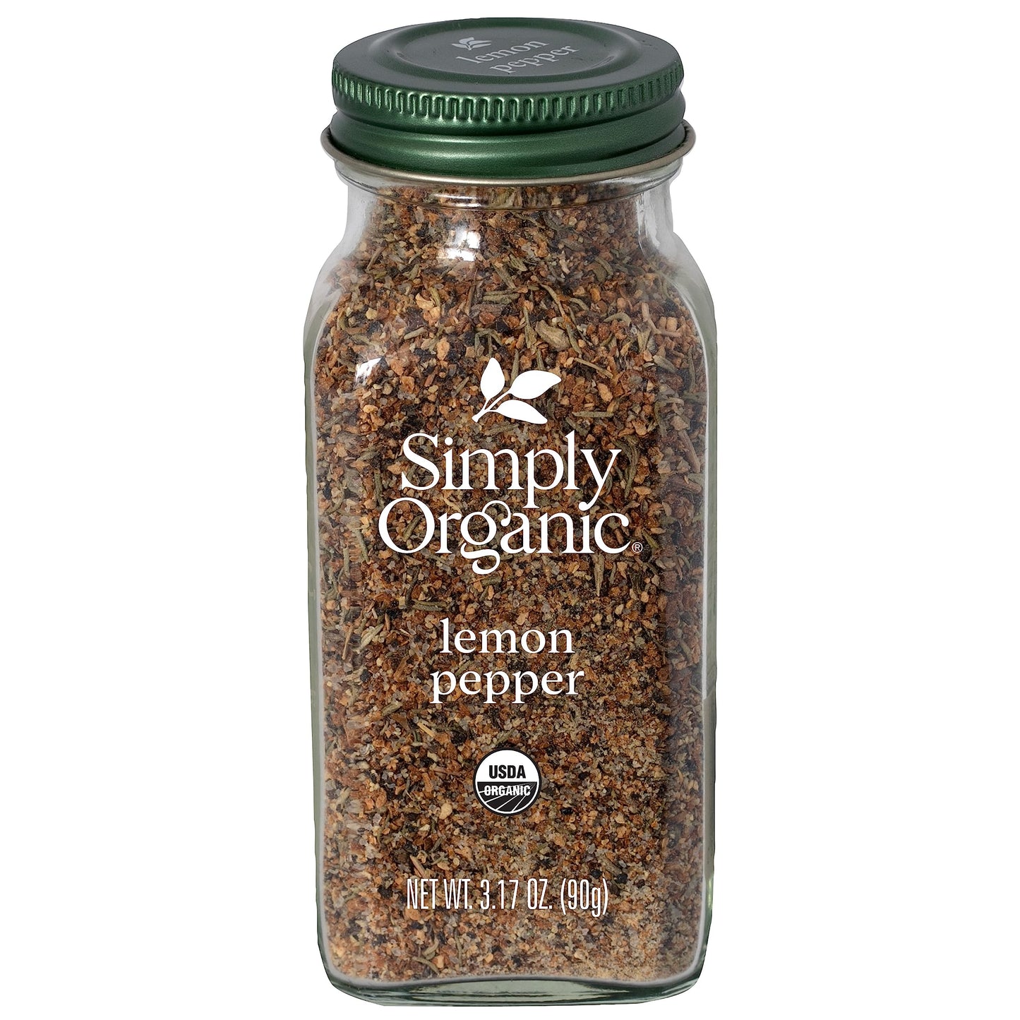 Simply Organic Lemon Pepper, Certified Organic | 3.17 oz | Pack of 2