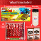 Enhanced 200 Gr Dubai Chocolate, Hot Cocoa Classics With Vanilla Dehydrated Mini Marshmallow, Candy Cane 12 Pieces,Luxury Christmas Gift Set