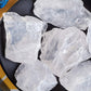 Uu Unihom 1 Lb Bulk Rough Clear Quartz Crystal For Tumbling, Cabbing, Polishing, Decoration, Wrapping,Large 1'' Natural Raw Ston