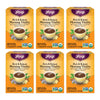 Yogi Tea Rich & Robust Morning Vitality - 16 Bags per Pack (6 Packs) - Organic Adaptogen Tea Perfect for the Morning - Includes 