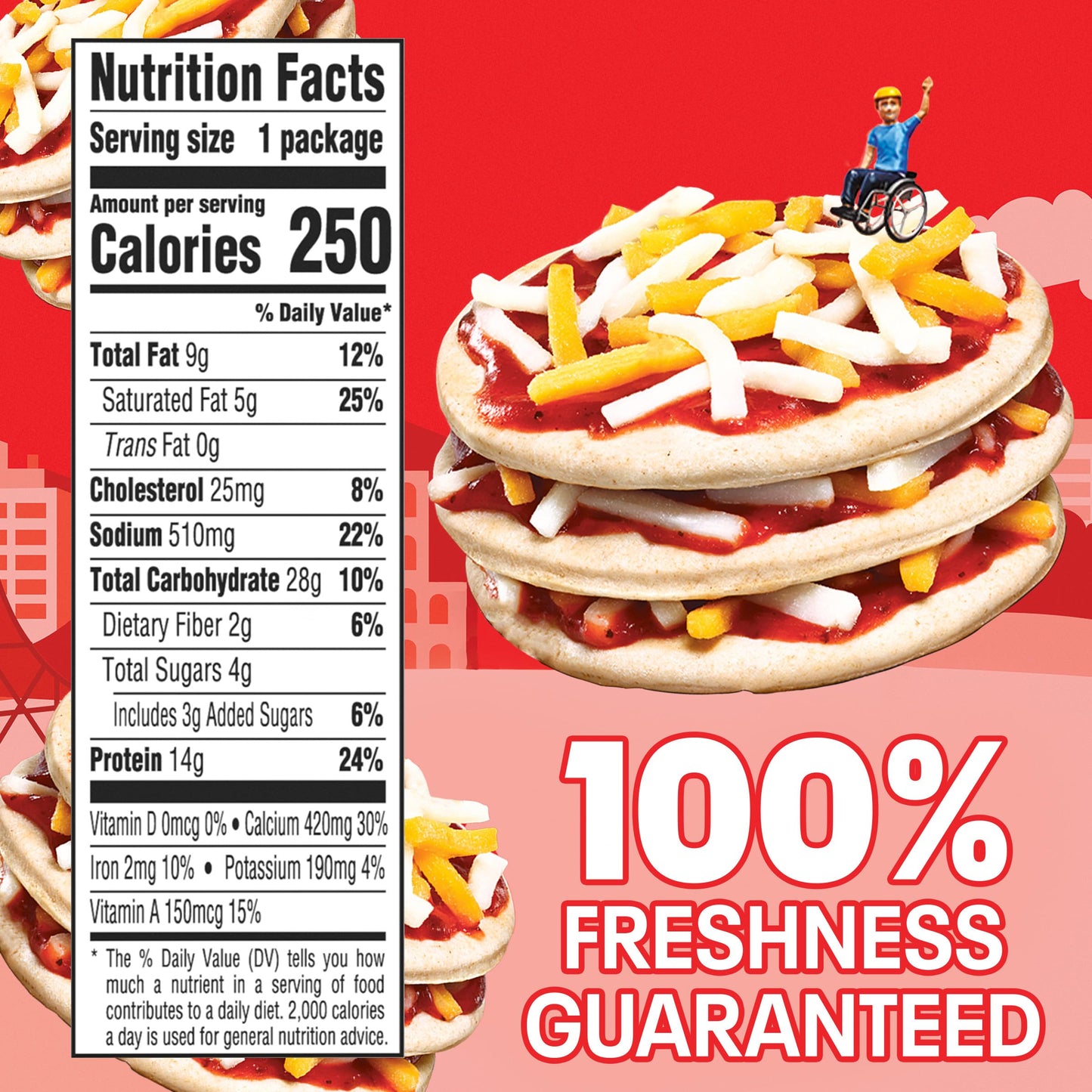 Lunchables Extra Cheesy Pizza Kids Lunch Snack, 4.2 Oz Tray