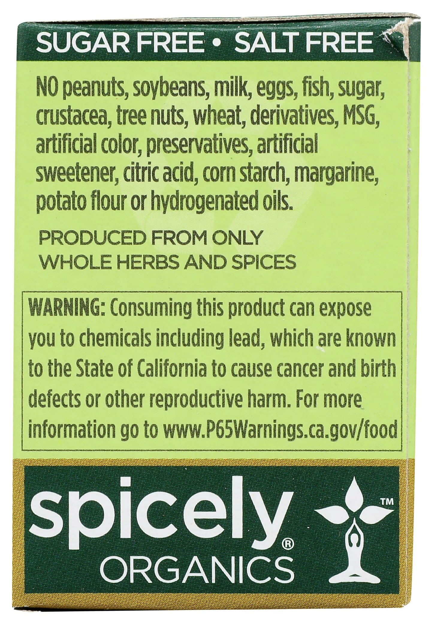 SPICELY Organic Caraway Seeds Whole, Certified Gluten Free, 0.35 Ounce ecoBox