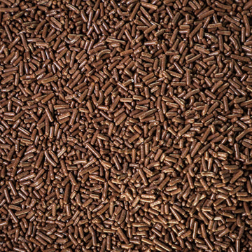 100% Natural Chocolate Sprinkles. Gluten Free. Dairy Free. Egg Free. Soy Free. Nuts Free. Vegan. Hkc. Lactose Free. Bulk- 1.5 Lb