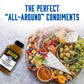 BEAVER Condiment Variety Pack - Hot Cream Horseradish, Stone Ground Mustard, Honey Mustard - Pack of 3