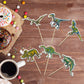 Gyufise 36 Pack Dinosaur Cupcake Toppers Roar Dinosaur Cupcake Picks Dino Theme Baby Shower Kids Birthday Party Cake Decorations
