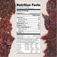 Hardtimes Handcrafted Beef Jerky - Black Pepper Flavor - 4 Pack Of 2.25 Oz Bags