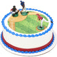 Decoset Batter Up 3 Piece Decorations Set, Cake And Cupcake Toppers For Baseball Themed Birthdays, Celebrations, And Parties, Fo