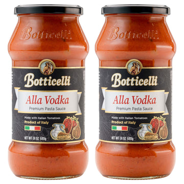 Botticelli Pasta Sauce 2-Pack, Alla Vodka, 24 oz each, Ideal for Pasta Dishes