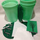 Liberty Supply Maple Syrup Kit - 3 Buckets, 3 Taps, Tapping Bit, 2 Filters, Guide to Sugaring - Green