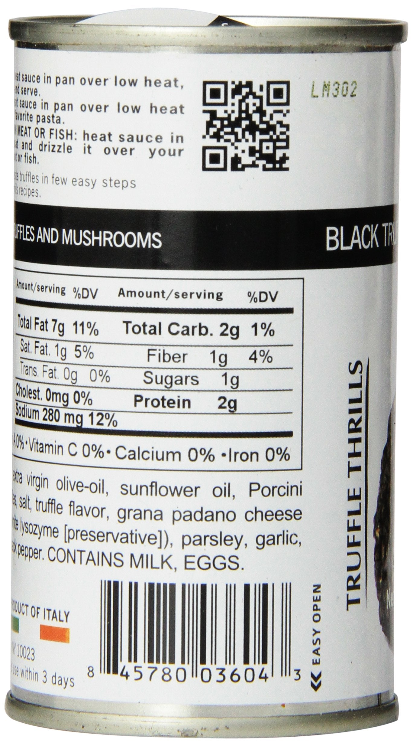 Urbani Truffles, Black Truffles and Mushrooms Sauce - Italian Gourmet Fusion | Ideal for Pasta, Fish and Grilled Meats | All Nat