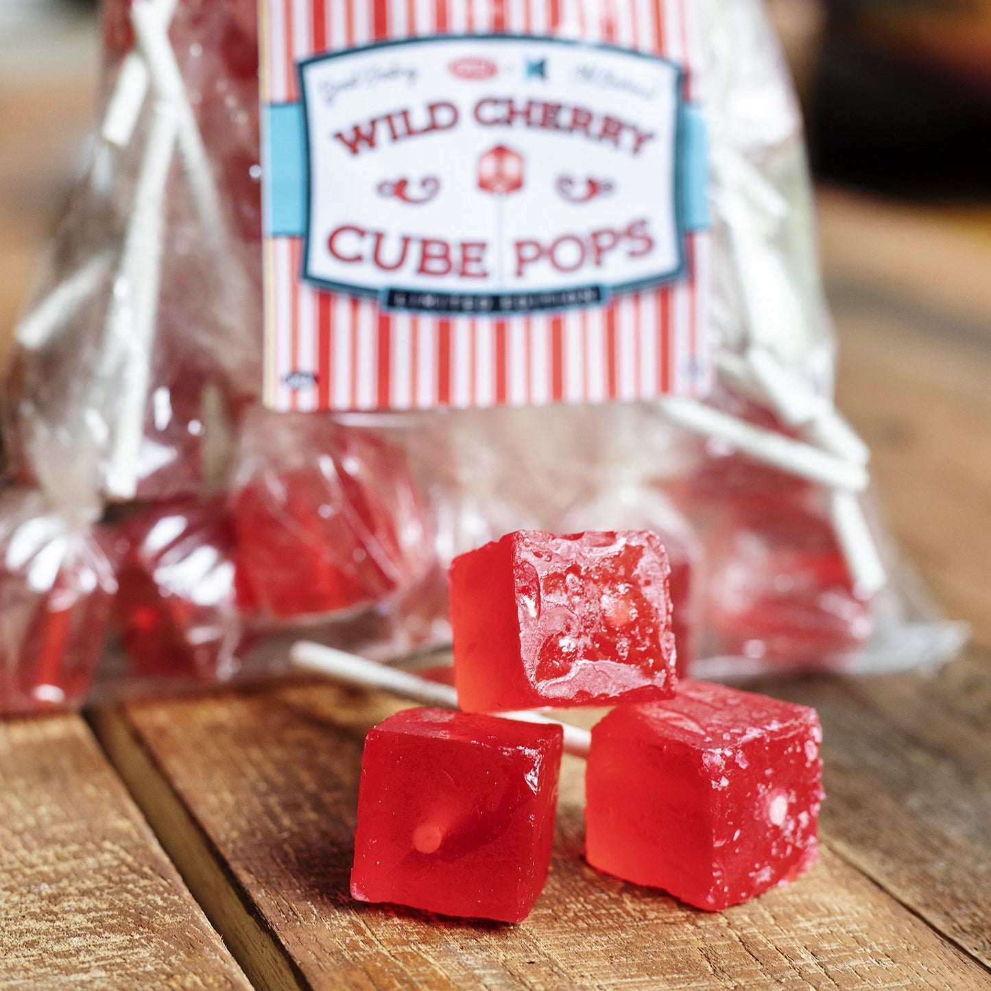 Hard Candy Cube Lollipop Suckers: Individually Wrapped Flavored Sucker Pack By Espeez - Old Fashioned Square Party Pops In Bulk - Tye Dye, 48 Count