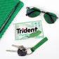 Trident Purely Spearmint Sugar Free Gum, 12 Packs Of 14 Pieces (168 Total Pieces)