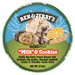Ben & Jerrys Non-Dairy Milk & Cookies Vanilla Frozen Dessert Certified Vegan Pint 16 oz